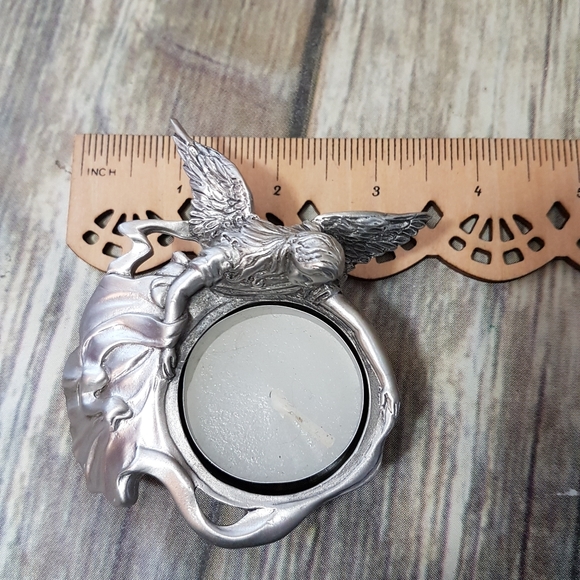 Seagull Pewter 1997 Angel tealight - Picture 6 of 6